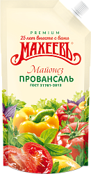 МАЙОНЕЗ МАХЕЕВ КЛАССИЧЕСКИЙ 50.5% Д/П 200МЛ