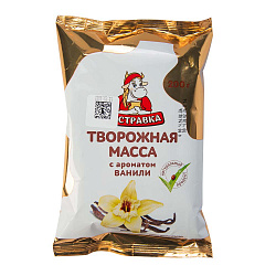 БЗМЖ МАССА ТВОРОЖНАЯ ПЕСТРАВКА ВАНИЛЬ 18% 200ГР