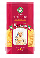 МАКАРОНЫ МАЛЬТАЛЬЯТИ № 213 КЛУБКИ ШИРОКИЕ 500ГР