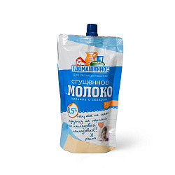 БЗМЖ МОЛОКО СГУЩЕННОЕ СЕЛО ДОМАШКИНО 8,5% 270ГР Д/П