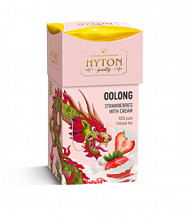 ЧАЙ ХАЙТОН КИТАЙСКИЙ ЧАЙ УЛУН КЛУБНИКА СО СЛИВКАМИ 90Г