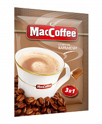 КОФЕ МАККОФЕ КАРАМЕЛЬ 3В1 18ГР