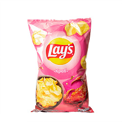 ЧИПСЫ ЛЭЙС 140ГР КРАБ