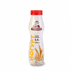 БЗМЖ ЙОГУРТ ПЕСТРАВКА ОТРУБИ ЗЛАКИ 2% 270ГР ПЭТ