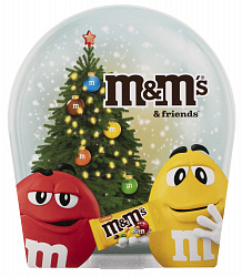 НАБОР НОВОГОДНИЙ M&M'S СНЕЖНАЯ СФЕРА 148ГР