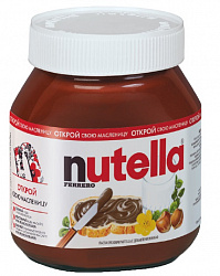 ПАСТА НУТЕЛЛА ОРЕХ С ДОБАВЛЕНИЕМ КАКАО 630 ГР ПАСТА НУТЕЛЛА ОРЕХ С ДОБАВЛЕНИЕМ КАКАО 630 ГР