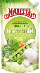 СОУС МАХЕЕВ МАЙОНЕЗНЫЙ ПОСТНЫЙ ПРОВАНСАЛЬ 30% 400МЛ
