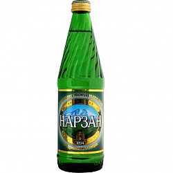 ВОДА НАРЗАН МИНЕРАЛЬНАЯ ГАЗ 0.45Л СТ/Б