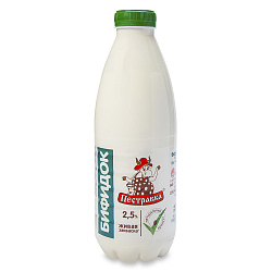 БЗМЖ БИФИДОК ПЕСТРАВКА 2,5% 930ГР ПЭТ