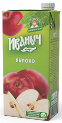 НЕКТАР ИВАНЫЧ ЯБЛОКО Т/П 0,95Л