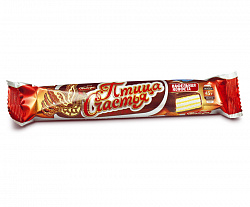 КОНФЕТА ВАФ ПТИЦА СЧАСТЬЯ С ТЕРТЫМ МИНДАЛЕМ ПОБЕДА 45ГР