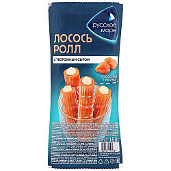 ЛОСОСЕВЫЕ ПАЛОЧКИ ЛОСОСЬ-РОЛЛ"РУССКОЕ МОРЕ" ИМИТАЦИЯ С СЫРОМ ОХЛ.180Г1/8 ЛОСОСЕВЫЕ ПАЛОЧКИ ЛОСОСЬ-РОЛЛ"РУССКОЕ МОРЕ" ИМИТАЦИЯ С СЫРОМ ОХЛ.180Г1/8