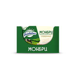 БЗМЖ СЫР МОНБРИ МЯГКИЙ С БЕЛОЙ ПЛЕСЕНЬЮ "СЛИВОЧНЫЙ" 50% ФАС 125 ГР