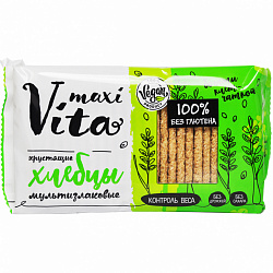 ХЛЕБЦЫ МУЛЬТИЗЛАКОВЫЕ ХРУСТЯЩИЕ MAXIVITA 150Г.