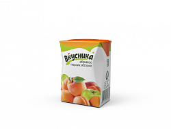 НЕКТАР ВКУСНИКА 0,2Л АБРИКОС/ПЕРСИК/ЯБЛОКО
