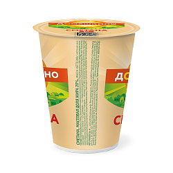 БЗМЖ СМЕТАНА СЕЛО ДОМАШКИНО 20% 300ГР