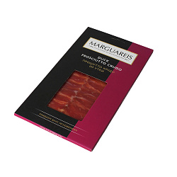 ПРОШУТТО КРУДО ИЗ УТИНОЙ ГРУДКИ 30ГР НАРЕЗКА