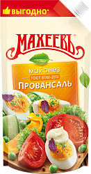 МАЙОНЕЗ МАХЕЕВ КЛАССИЧЕСКИЙ 50.5% Д/П 200МЛ