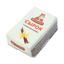 БЗМЖ СЫРОК ТВОРОЖНЫЙ ПЕСТРАВКА С ВАНИЛЬ 4.5% 100ГР КОРРЕКС