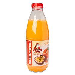 НАПИТОК СЫВОРОТОЧНЫЙ ПЕСТРАВКА С СОКОМ ПЕРСИК-МАРАКУЙЯ 900ГР ПЭТ