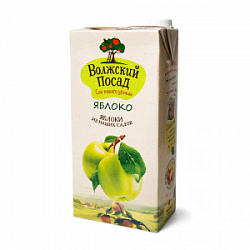 СОК ВОЛЖСКИЙ ПОСАД 2Л ЯБЛОКО