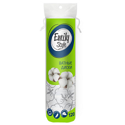 ДИСКИ ВАТНЫЕ ЭМИЛИ СТАЙЛ 120ШТ ДИСКИ ВАТНЫЕ ЭМИЛИ СТАЙЛ 120ШТ