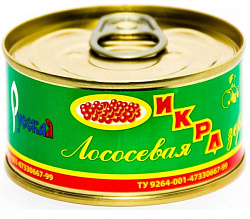 ИКОРНОЕ РЫБНОЕ ИЗДЕЛИЕ ЛОСОСЕВАЯ КИРЖАЧ Ж/Б 95ГР