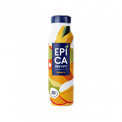 БЗМЖ ЙОГУРТ ЭПИКА МАНГО ПИТЬЕВОЙ 260ГР