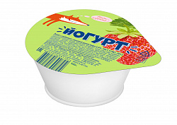 ЙОГУРТ КЛУБНИКА ГОСТ 2,5% ГАЛАКТИКА 100ГР