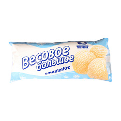 МОРОЖЕНОЕ НЧ ВЕСОВОЕ БОЛЬШОЕ МОЛОЧНОЕ ВАНИЛЬ МЕШОК 900ГР