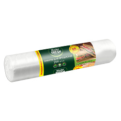 ПАКЕТЫ ДЛЯ ПРОДУКТОВ 7МКМ MASTER FRESH 250ШТ