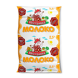 БЗМЖ МОЛОКО ПЕСТРАВКА 2,5% 900МЛ ТФА