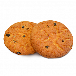 Печенье Сладкая Слобода Домашнее сдобное с изюмом 295г/16шт