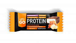 БЗМЖ СЫРОК ТВОРОЖ LET S GO ГЛАЗИР БЕЗЛАКТОЗ С КОЛЛАГЕНОМ БАНАН/ КАРАМАЛЬ 5% 40 ГР