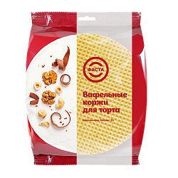 ВАФЕЛЬНЫЕ КОРЖИ КЛАССИКА ФАСТА 90ГР