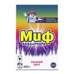 ПОРОШОК СТИР МИФ АВТОМАТ СВЕЖИЙ ЦВЕТ 400ГР