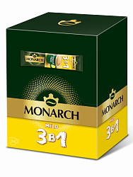 КОФЕ МОНАРХ МИЛД РАСТВОРИМЫЙ 3В1 13,5Г