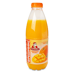НАПИТОК СЫВОРОТОЧНЫЙ ПЕСТРАВКА С СОКОМ АПЕЛЬСИН-МАНГО 900ГР ПЭТ