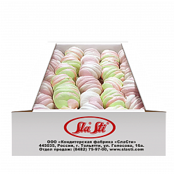 ЗЕФИР СЛАСТИ АССОРТИ СМОРОДИНА/ПЕРСИК 750ГР