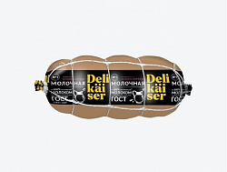КОЛБАСА DELIKAISER МОЛОЧНАЯ В ОБВЯЗКЕ 400ГР