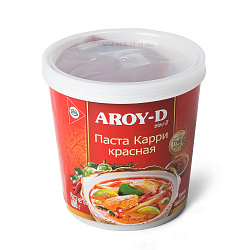ПАСТА КАРРИ КРАСНАЯ, AROY-D 400ГР ПАСТА КАРРИ КРАСНАЯ, AROY-D 400ГР
