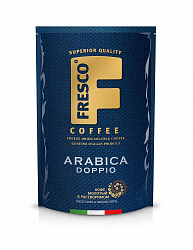 КОФЕ ФРЕСКО ДОППИО СУБЛИМИРОВАННЫЙ+МОЛОТЫЙ 75ГР М/У
