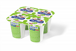 БЗМЖ ЙОГУРТ НЕЖНЫЙ С СОКОМ КЛУБНИКА ЛЕГКИЙ 0,1% 95ГР