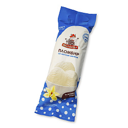 БЗМЖ МОРОЖЕНОЕ ПЕСТРАВКА ВАНИЛЬ ПАКЕТ 400ГР