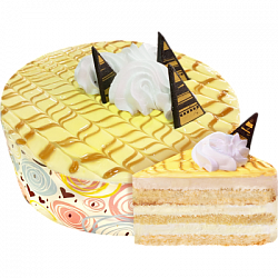 ТОРТ БКК БАНАН КАРАМЕЛЬ 600ГР