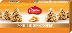 НАБОР КОНФЕТ РОДНЫЕ ПРОСТОРЫ С ВАФ КРОШ 125ГР НАБОР КОНФЕТ РОДНЫЕ ПРОСТОРЫ С ВАФ КРОШ 125ГР