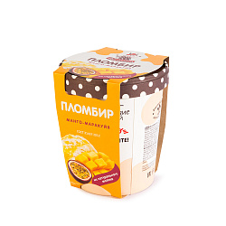 БЗМЖ МОРОЖЕНОЕ ПЕСТРАВКА ВЕДЕРКО ПЛ МАНГО-МАРАКУЙЯ 12% 250ГР