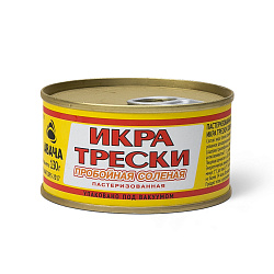ИКРА ТРЕСКИ ПРОБОЙНАЯ 130ГР Ж/Б