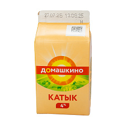 БЗМЖ КАТЫК СЕЛО ДОМАШКИНО 4% 400ГР П/П