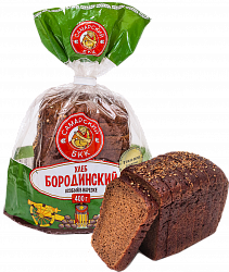 ХЛЕБ БОРОДИНСКИЙ ОСОБЫЙ НАРЕЗКА СБКК 400ГР